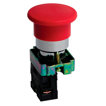 Кнопка  XB2-BS542 d22 мм 1НЗ Грибок с фиксацией красная Энергия - Электрика, НВА - Устройства управления и сигнализации - Кнопки управления - Магазин стабилизаторов напряжения Ток-Про